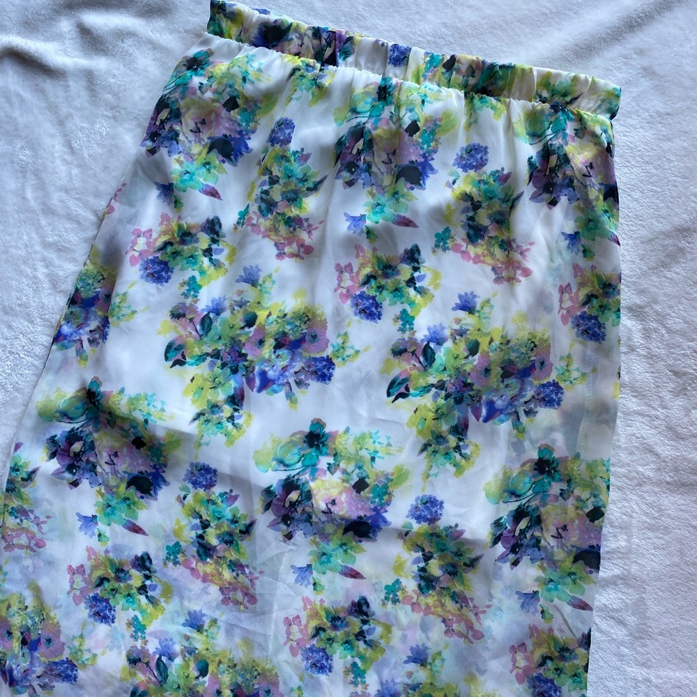 Socialite Sheer Maxi Skirt